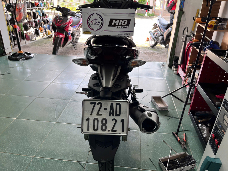 Độ đèn nâng cấp ánh sáng Titan M10 Ultra V2 cho xe Exciter 150